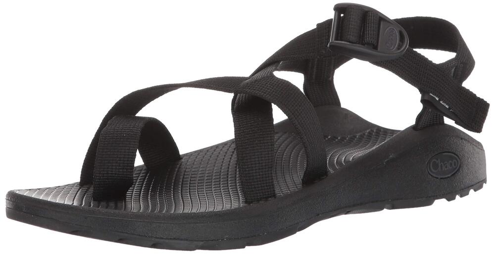 Chaco womens Zcloud 2 Sandal, Solid Black, 9 Wide US